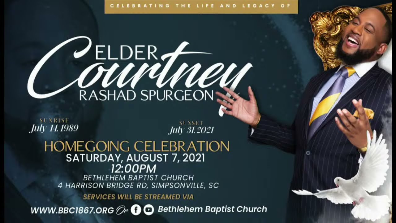 Homegoing Service for Elder Courtney Spurgeon