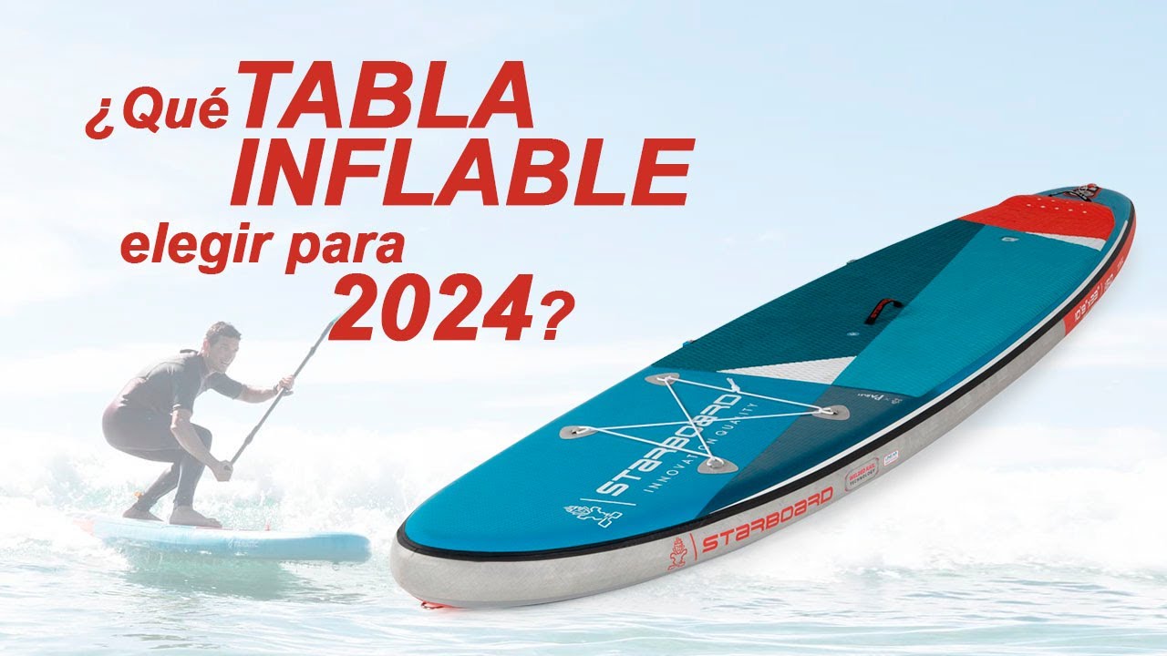 La tabla de paddle surf inflable ideal para 2024