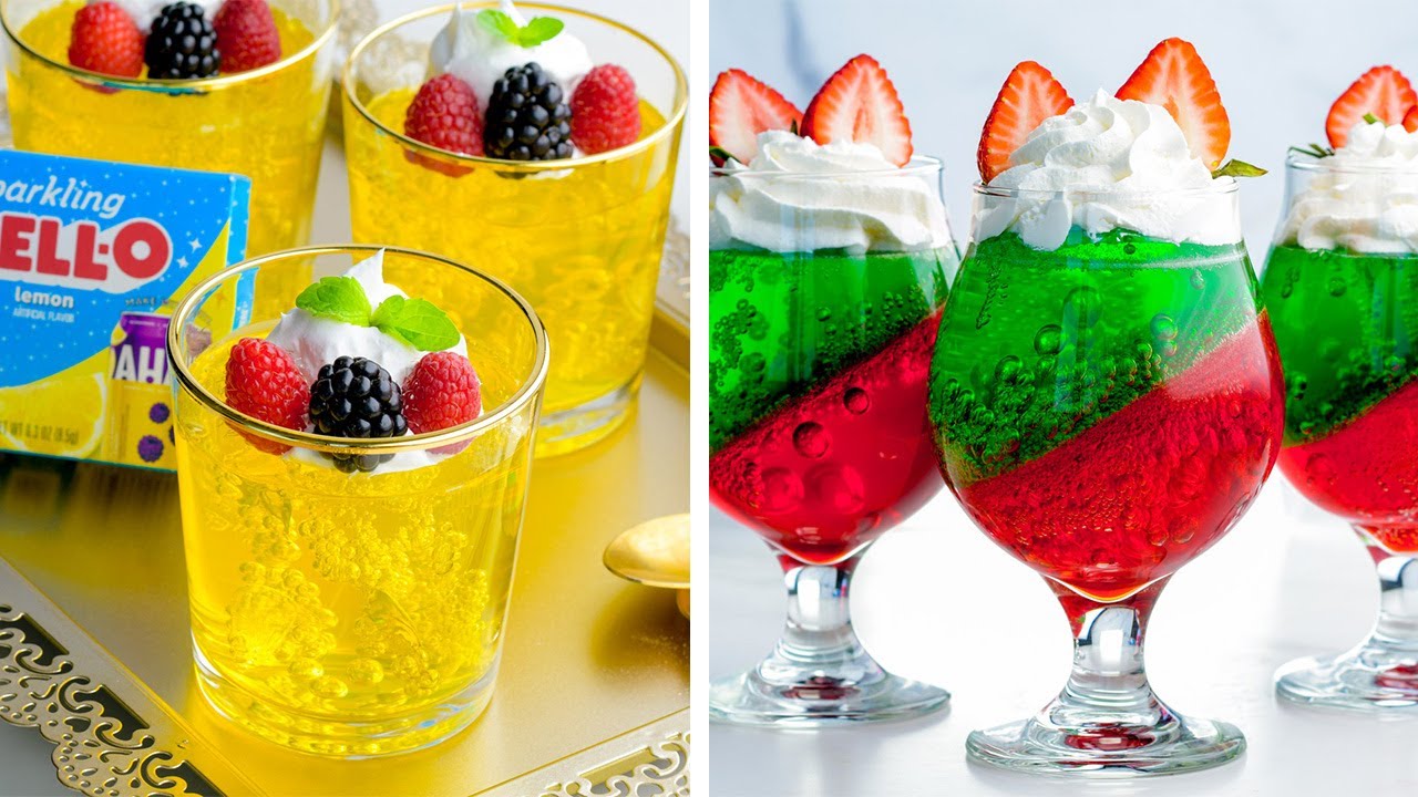 These bubbly treats with Zero Sugar Sparkling Jell-O and AHA are perfect for your next gathering!