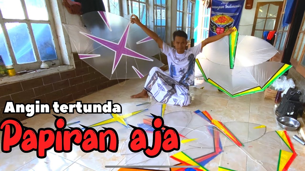 PAPIRAN kreasi dari fiber solusi angin urung teko