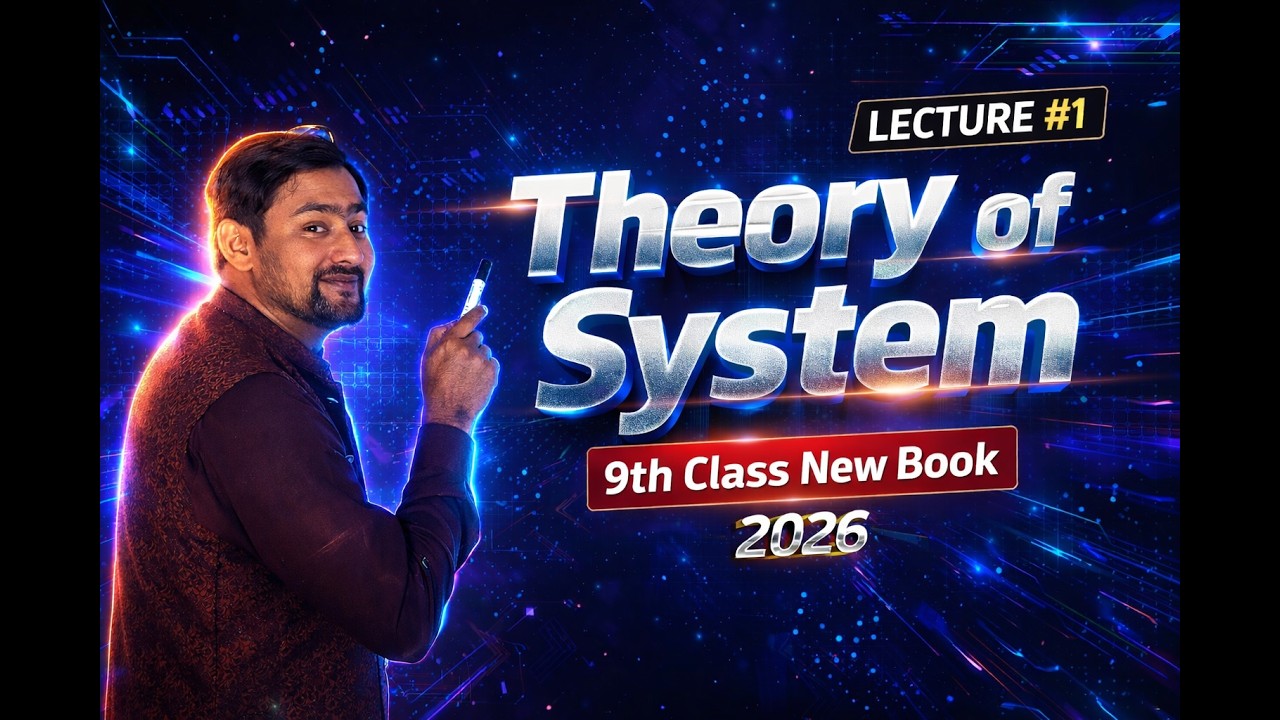 Theory of System – Complete Introduction | 9th Class Computer Science (Lecture #1)