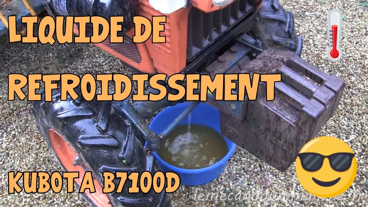 Kubota B7100D #02 Remplacement LDR