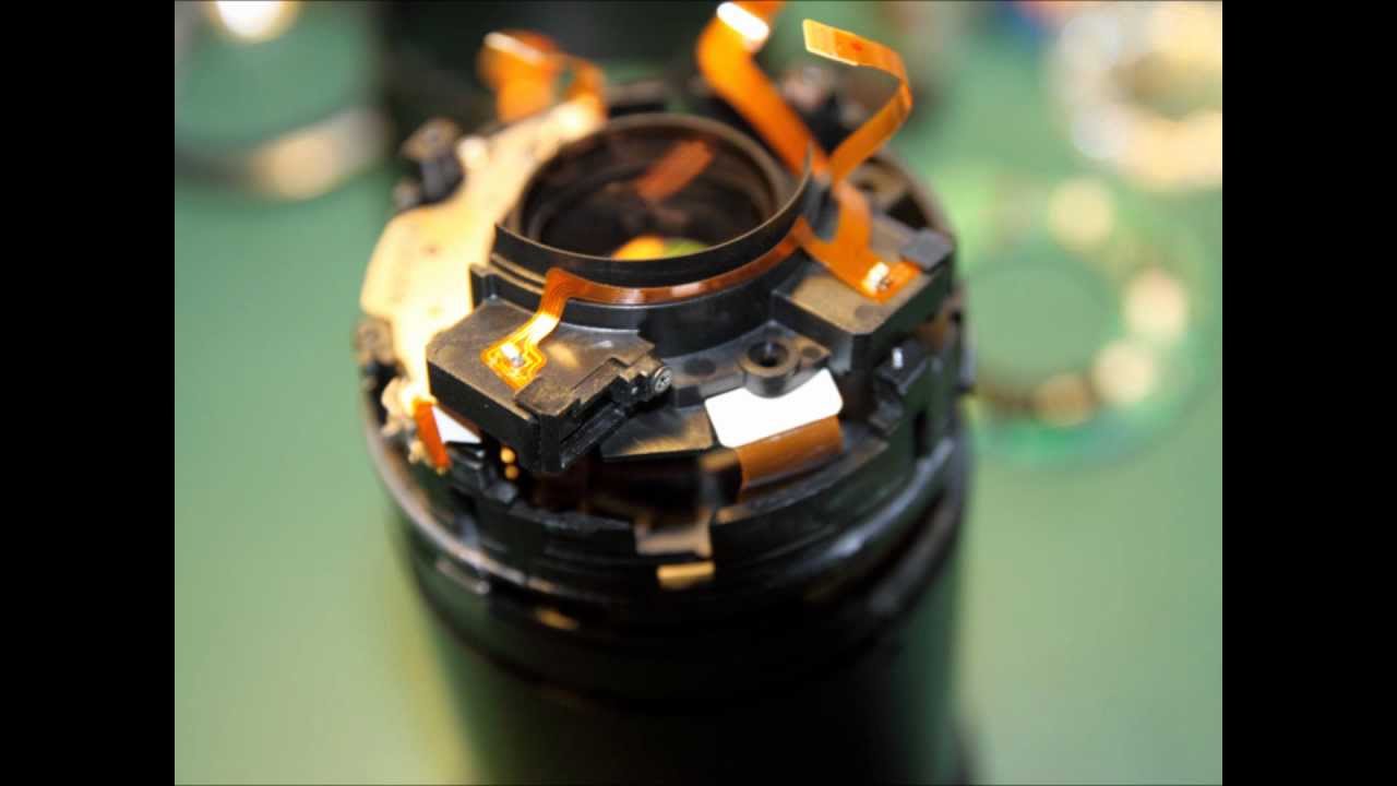 Canon Ultrasonic 70-300mm Objektiv Image Stabilizer reparieren zerlegen