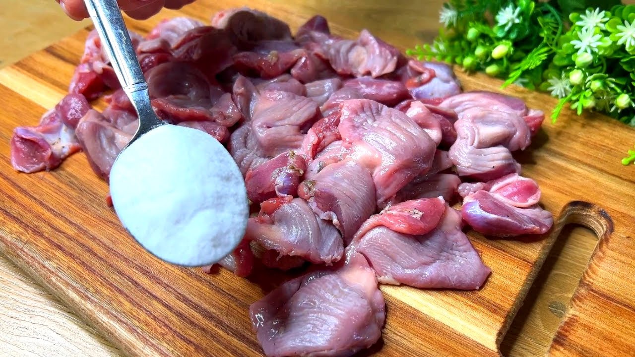 Бабушкин секрет приготовления нежного мяса 🐔Куриные желудки для мужа!