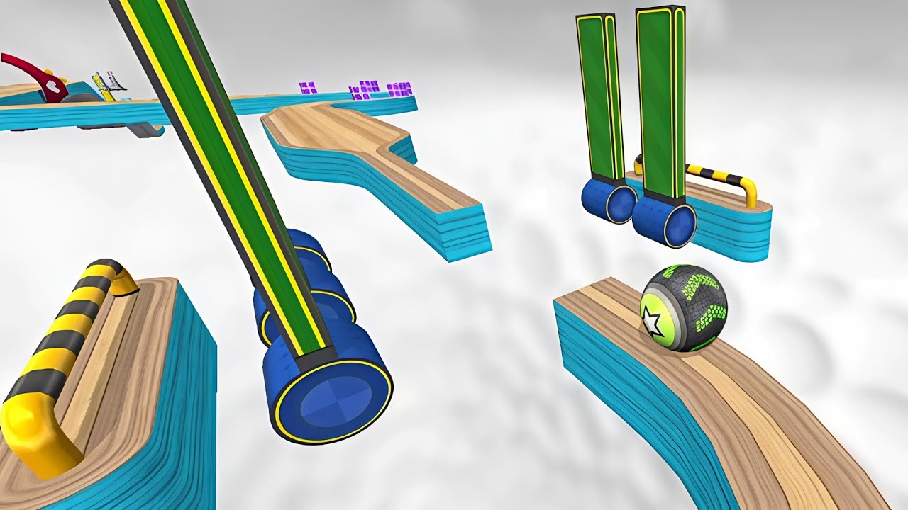 Going Balls fast chasing the ball with more speed ios level android run level 147