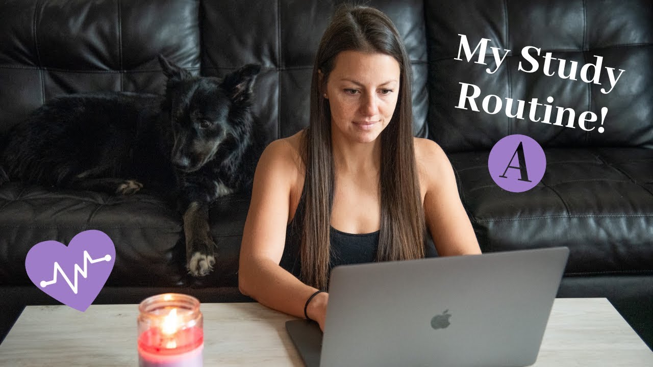 My Study Routine for Straight A's | Nursing & CRNA School Edition!