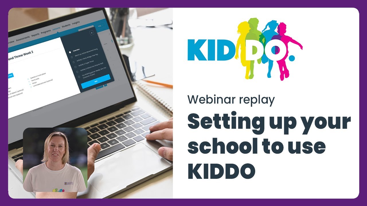 Setting up your school to use KIDDO