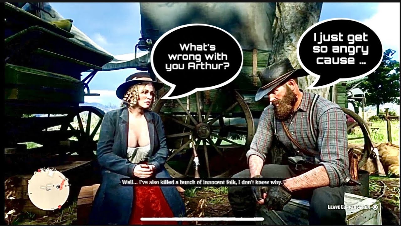 rdr2 karen and arthur secret conversation