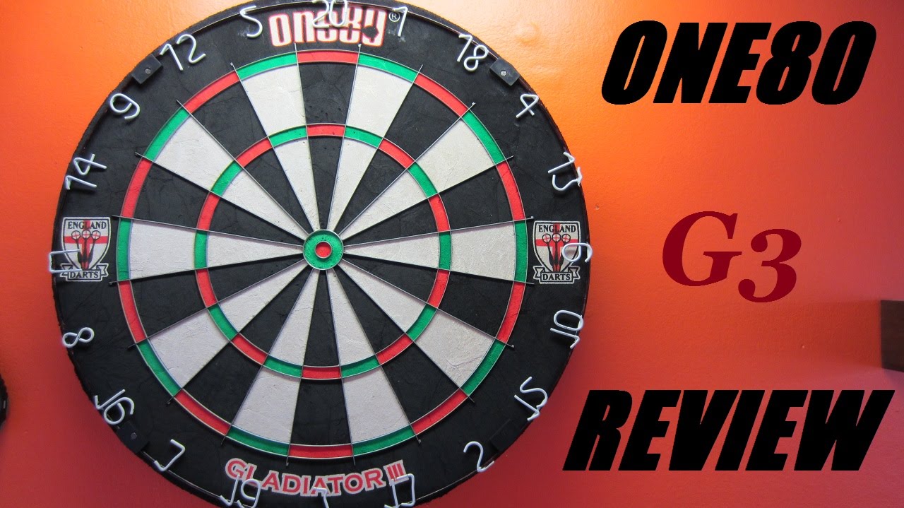 🎥  Review #15 - One80 Gladiator 3 Dart Board 🎯