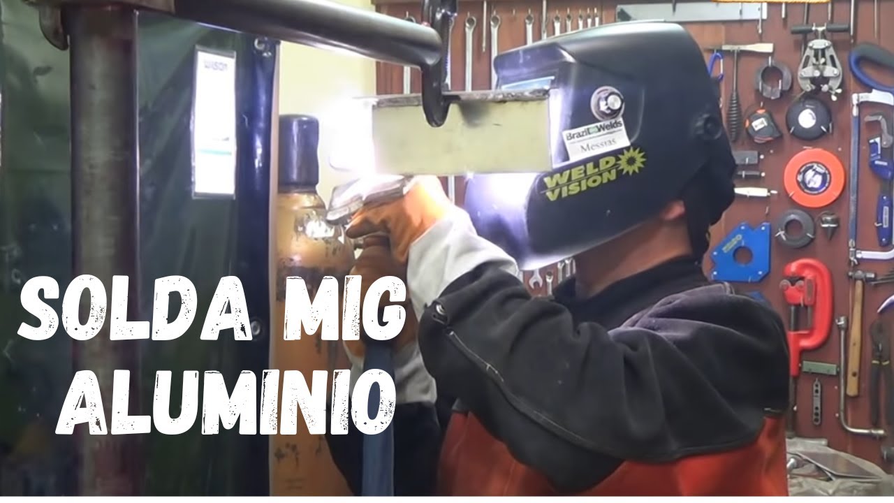 Solda MIG em alumínio - Tocha 