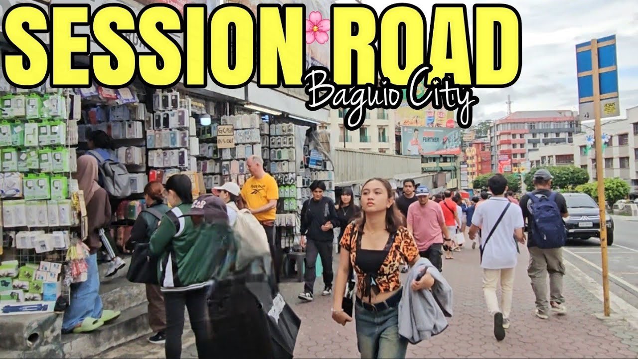 【4K】BAGUIO CITY | SESSION ROAD WALKING TOUR | JUNE 2025