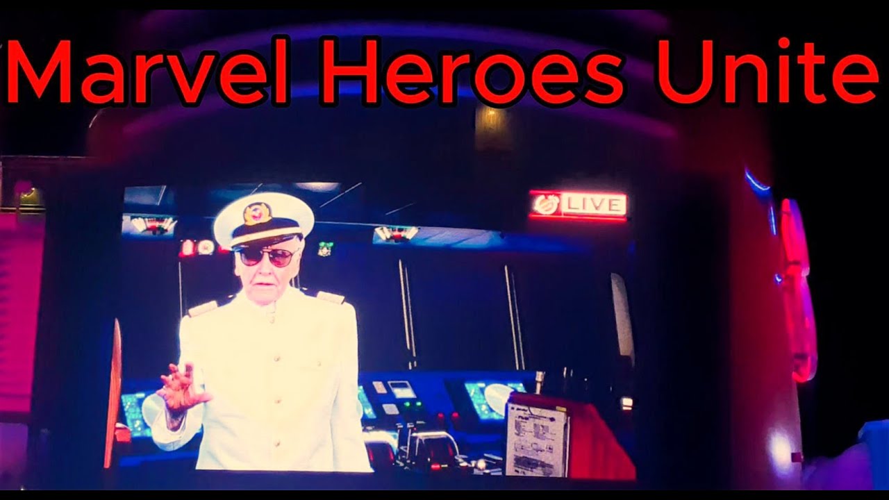 Disney Cruise - Marvel Day at the Sea: Marvel Heroes United