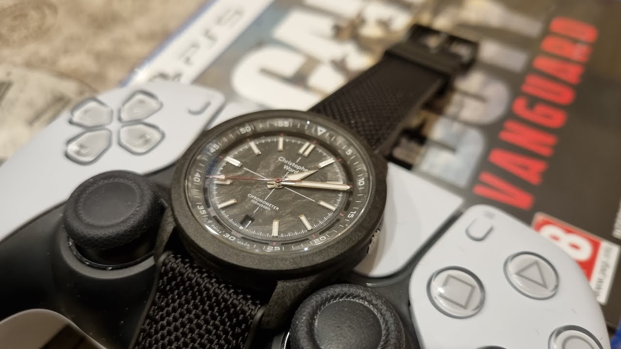 Christopher Ward C63 Colchester Review - Injected Carbon - British Army Parachute Regiment Watch