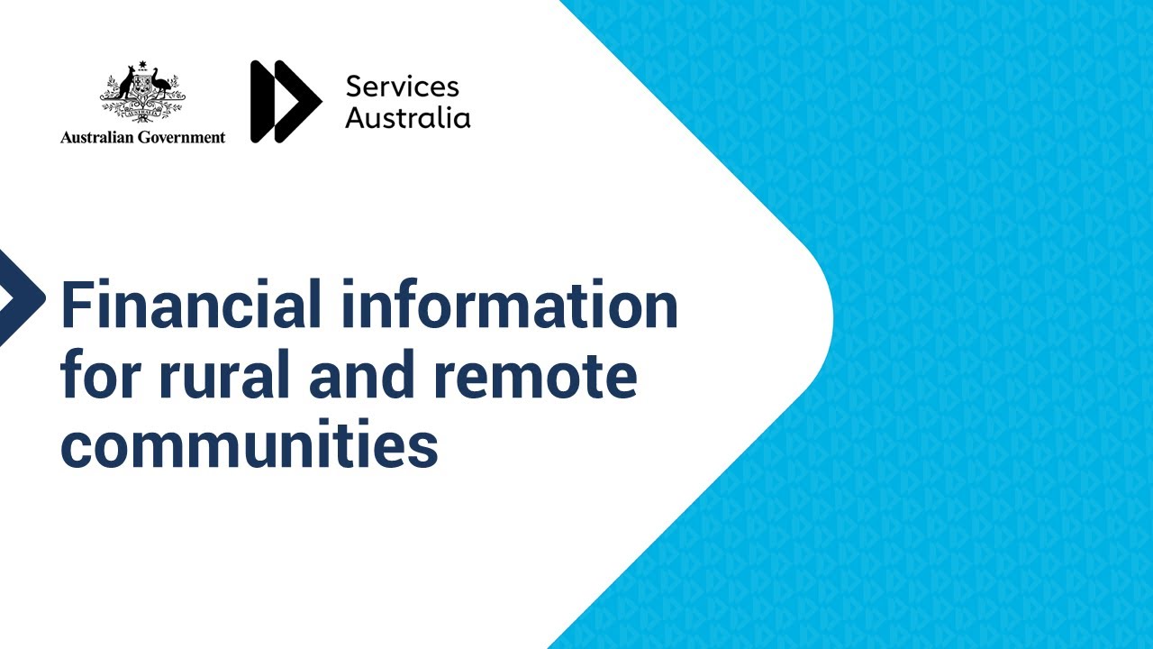 Financial Information for rural and remote communities