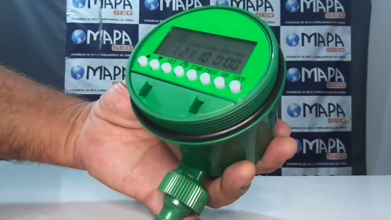 Como programar irrigador Automático