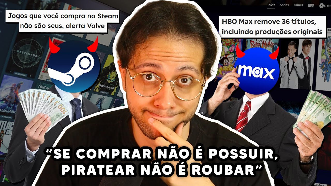 Voc&ecirc; N&Atilde;O &eacute; dono dos seus jogos digitais (e de quase nenhuma m&iacute;dia digital)