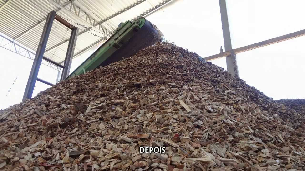 Reciclagem de Madeira com o Picador PTL 240 x 600 - Reciclando resíduos de áreas urbanas