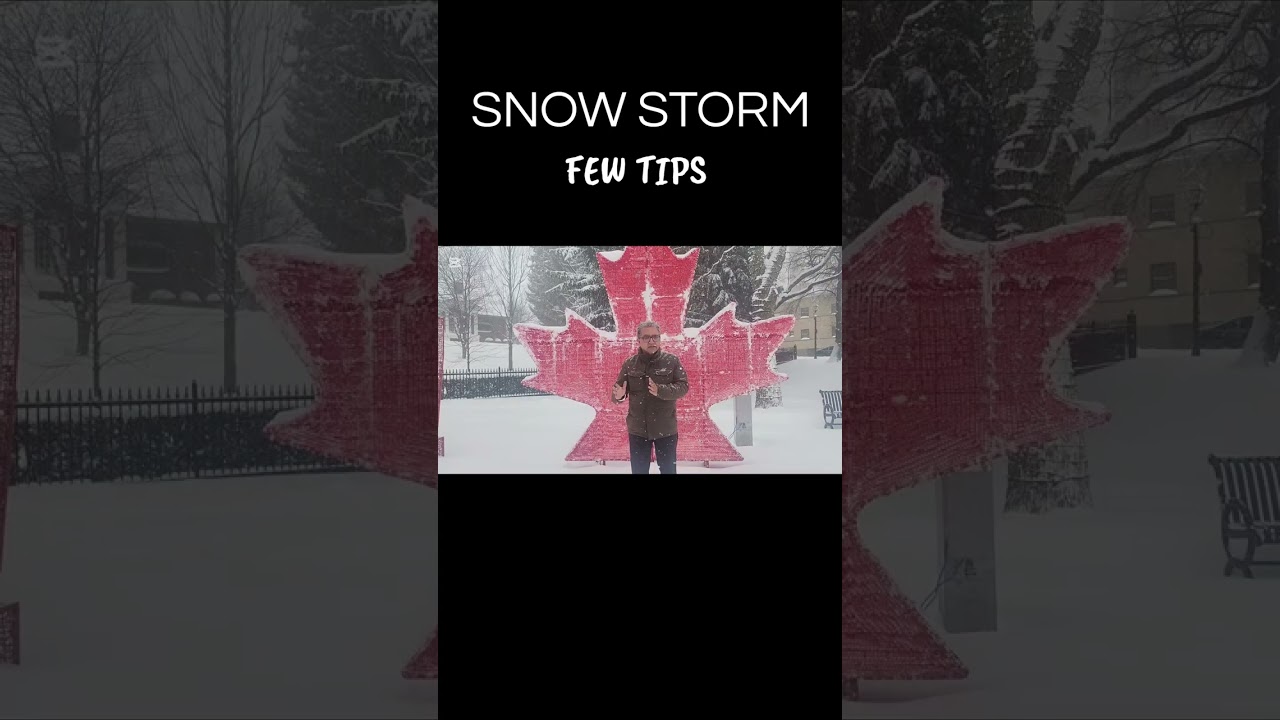 SNOW IN CANADA | TIPS 