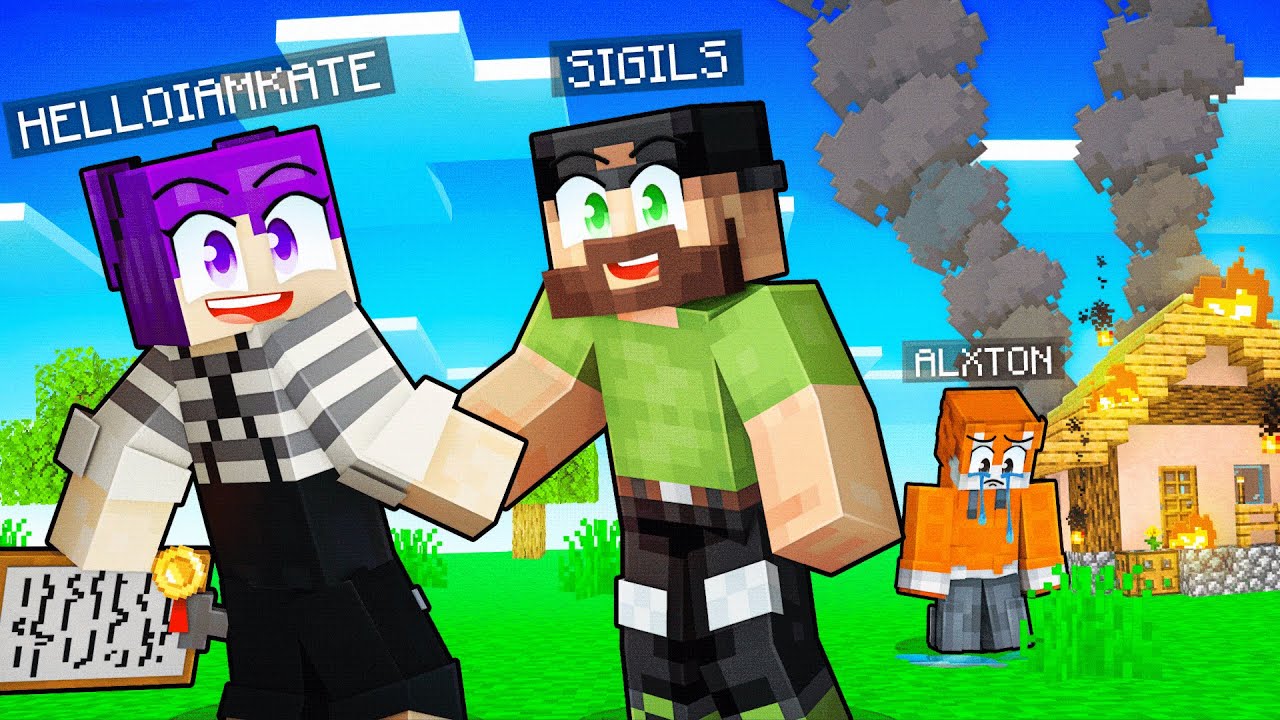 Teaming up to SUE my ENEMY on Camp Minecraft! [Season 4]