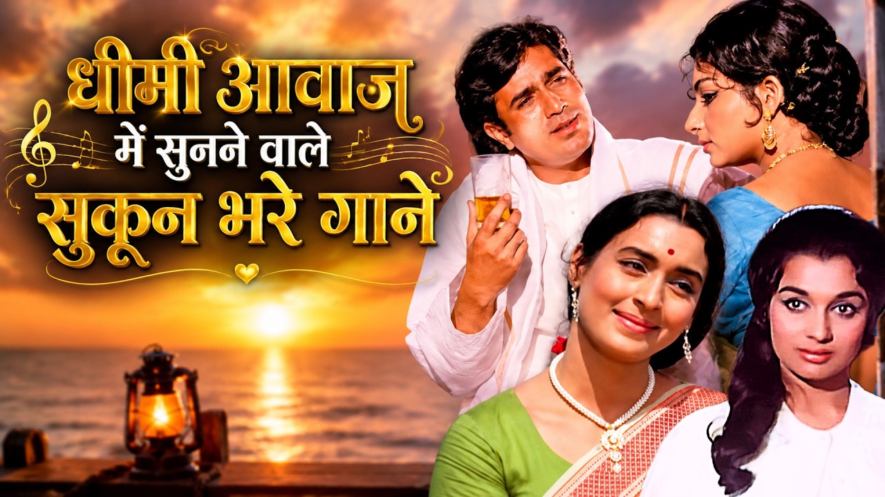 Soulful Old Hindi Hit Songs | Lata, Kishore, Asha, Rafi | Purane Hindi Gaane
