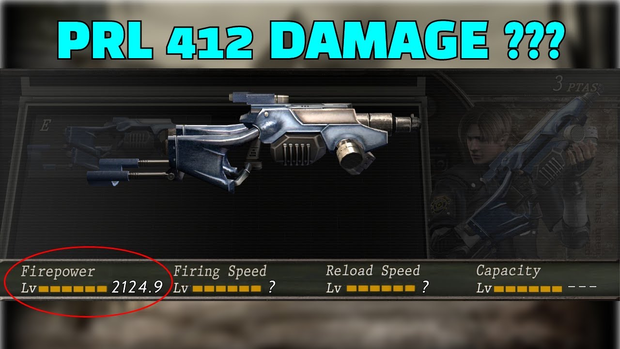 Terjawab Sudah Damage dari Pisau, Rocket Launcher, dan PRL 412 !!! - Resident Evil 4