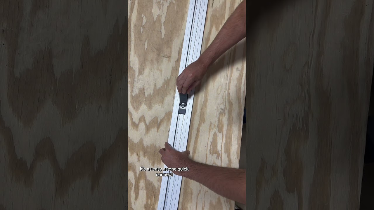 BORA NGX 96 inch quick connect clamp edge #woodworking #tools #contractor #sawguide