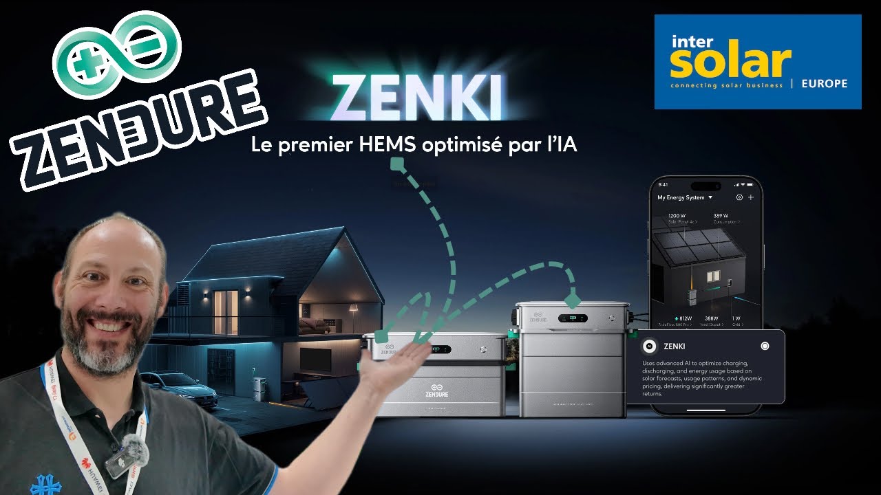 💥 Zendure SolarFlow 800 Pro & 2400 AC : L’IA ZENKI Réinvente l’Énergie Solaire ! (Exclu Inter Solar)
