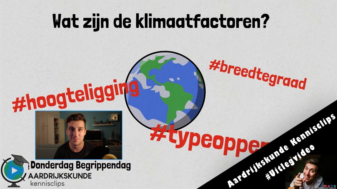 Wat zijn de klimaatfactoren? #donderdagbegrippendag