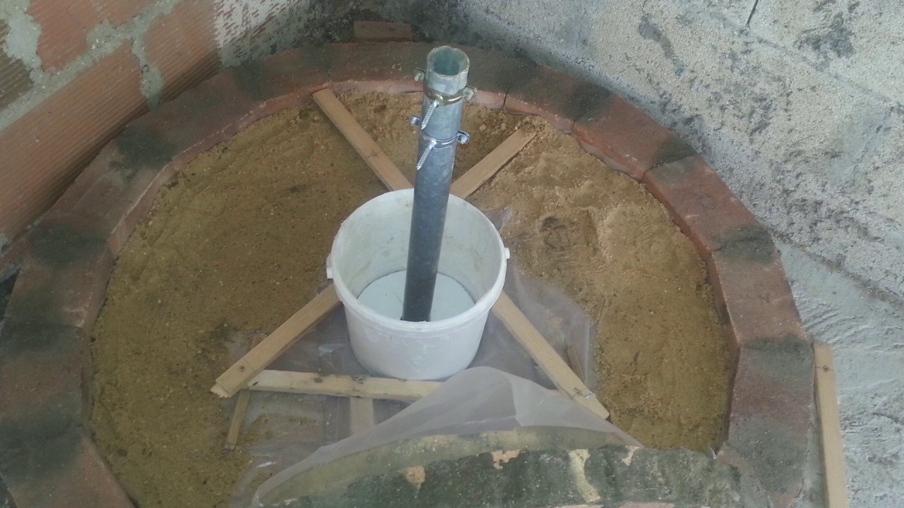 Construction de mon four a pizza et ma cuisine d''extérieur / forno a legna / wood fired pizza