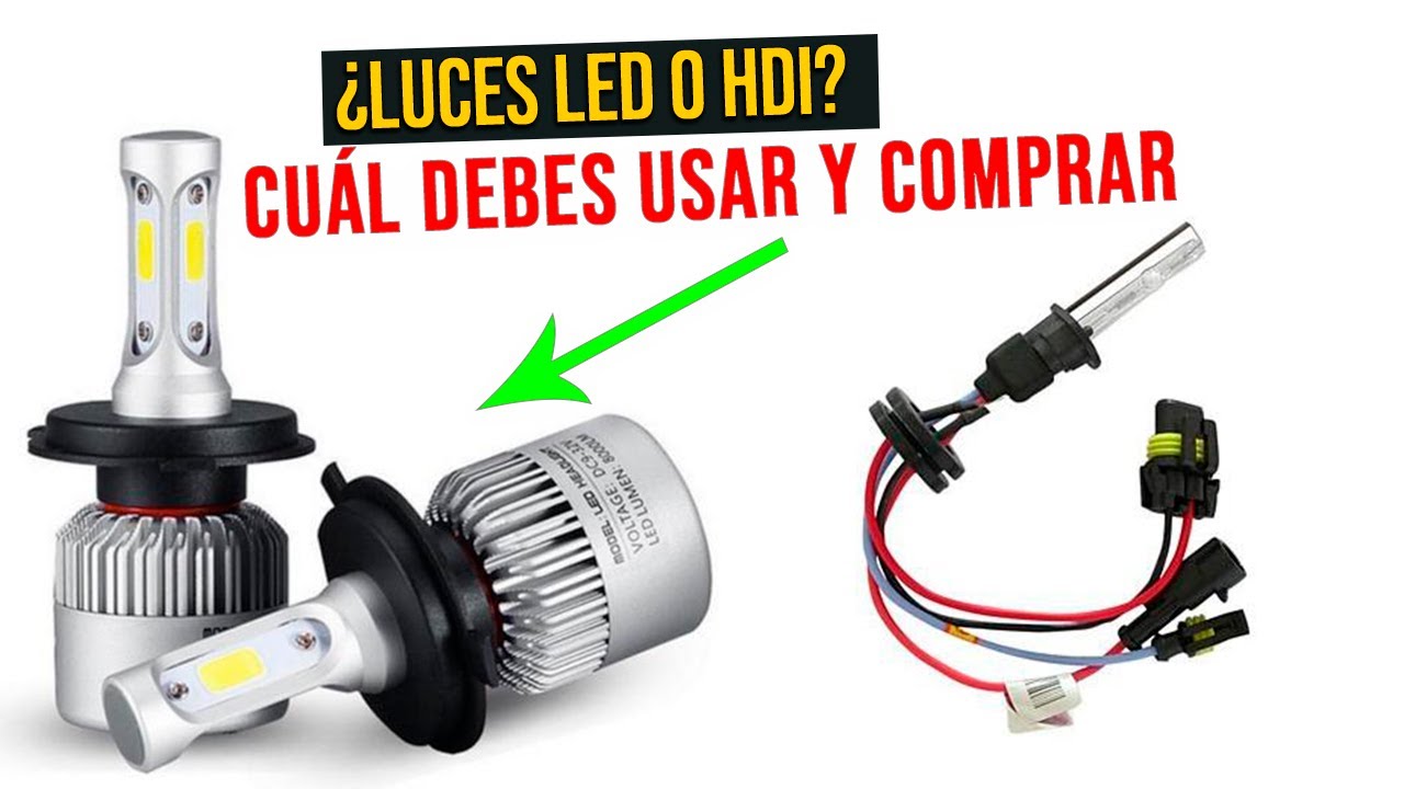 Luces &iquest; LED O HID CUAL DEBO COMPRAR Y USAR? ✅