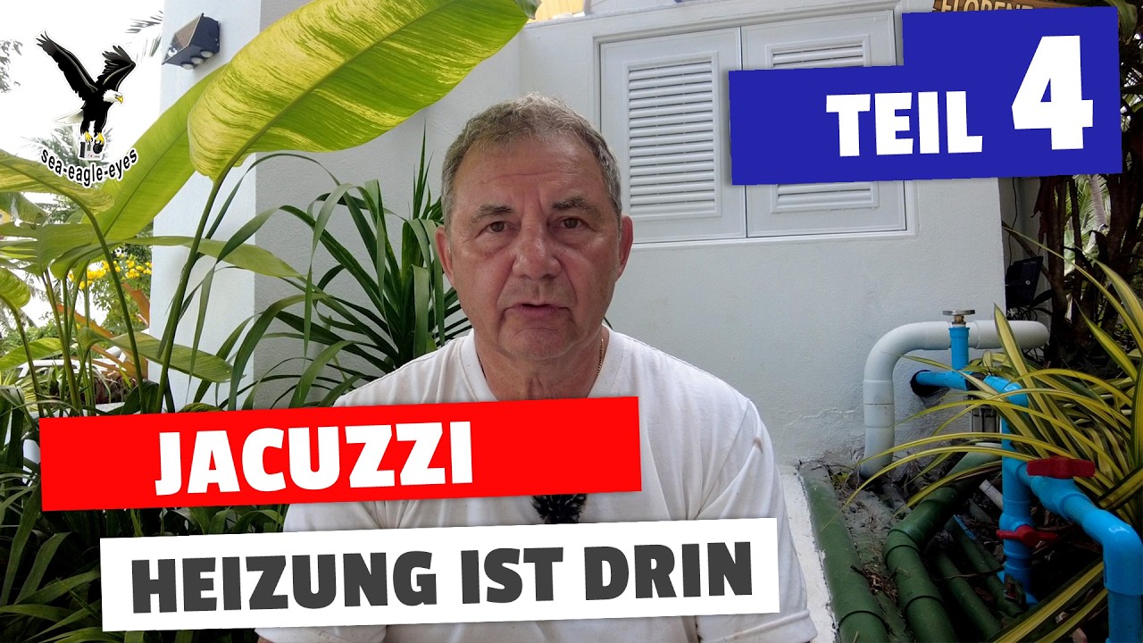 Die Heizung ist eingebaut im Jacuzzi Teil 4