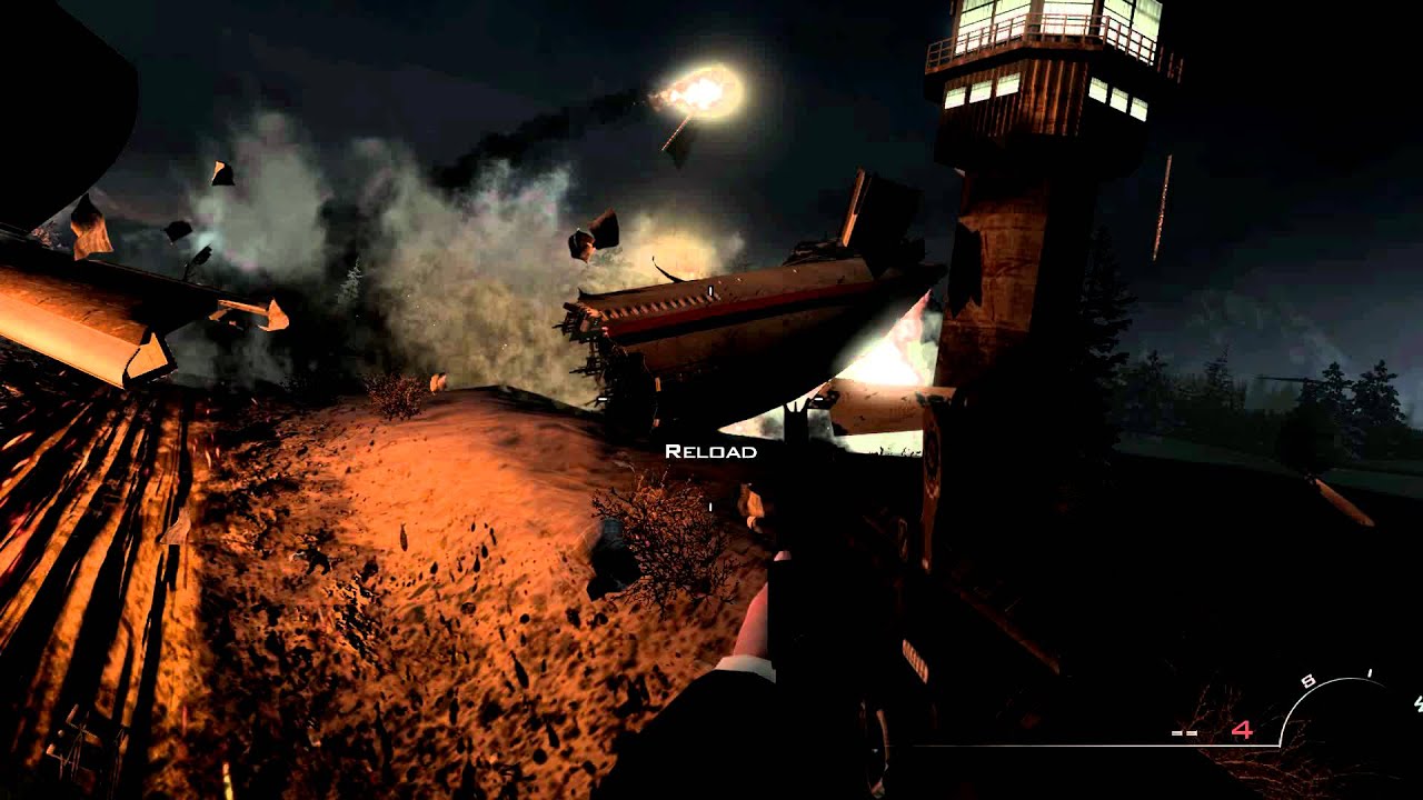 Modern Warfare 3 plane crash