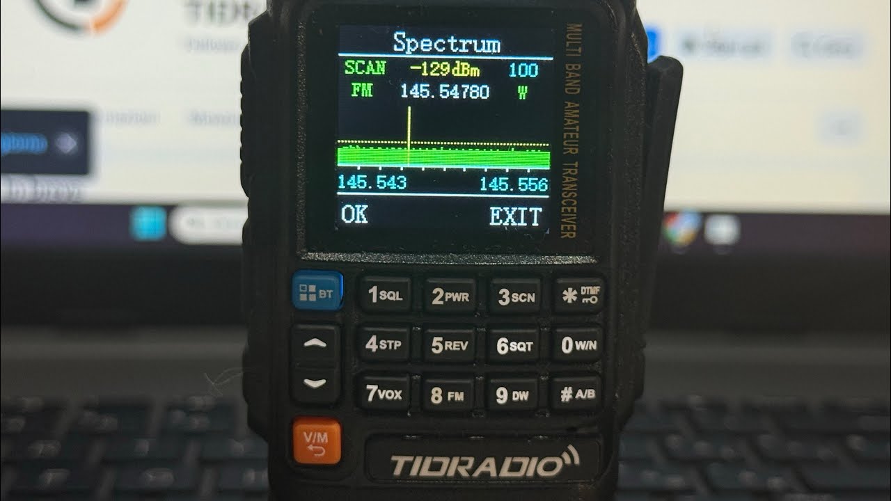 Tidradio TD H3 Plus analizzatore di spettro adesso si fa sul serio nuovo Firmware V1.0.41 