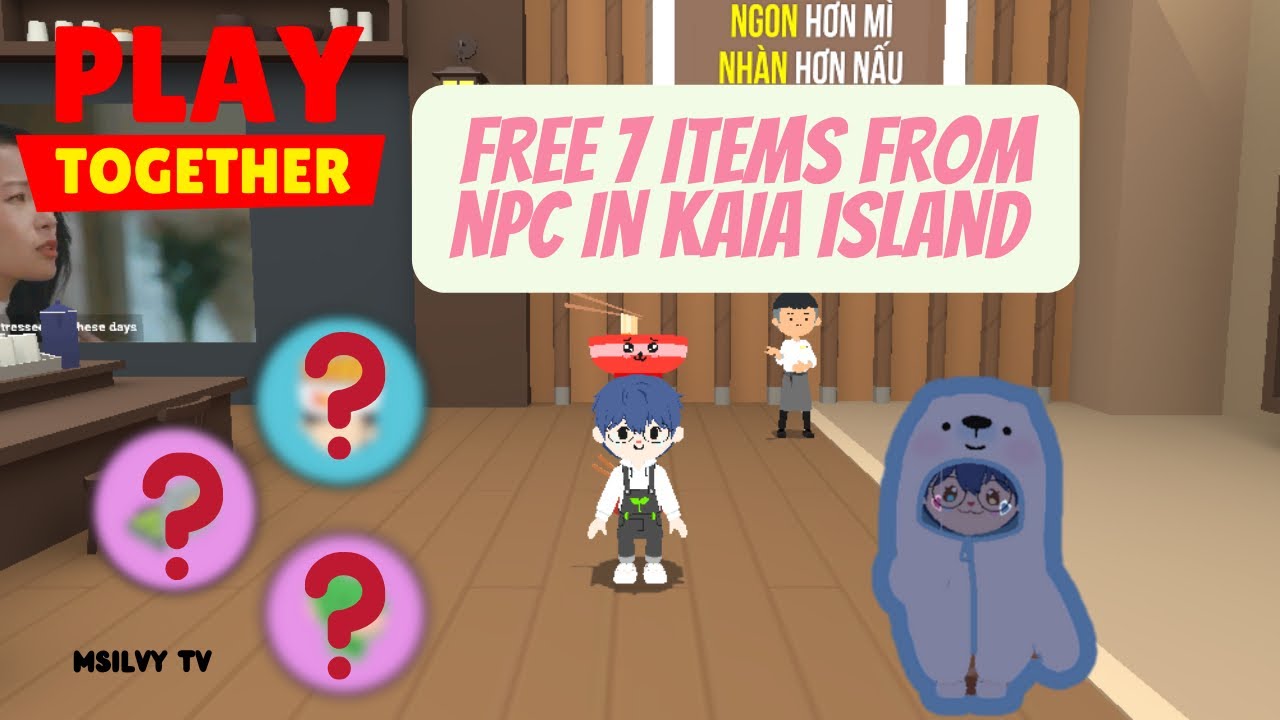 Play Together | Locations of Free Items from NPC in Kaia Island