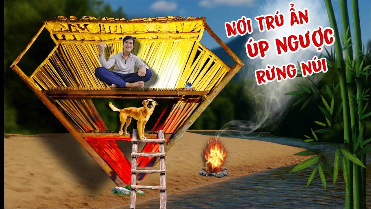 Để sinh tồn nơi rừng sâu hãy tìm ăn thứ này dưới đất  | Ngôi nhà úp ngược giữa rừng