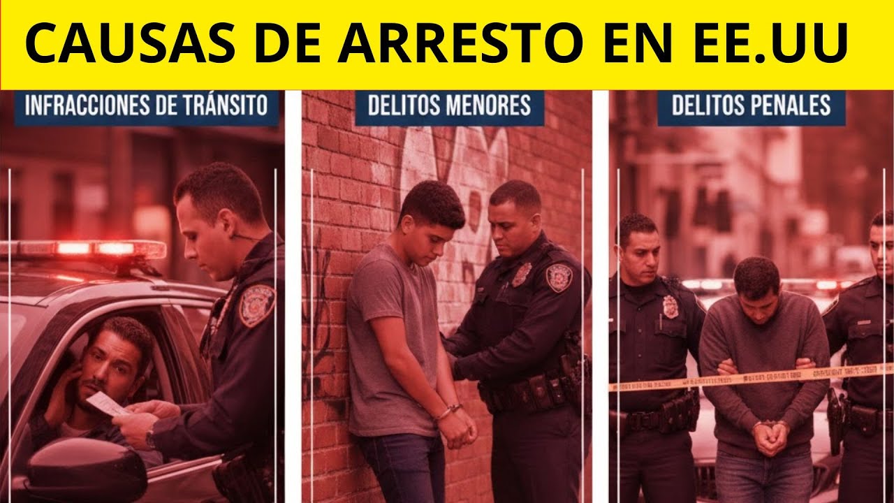 🚨Causas de Arrestos que Destruyen Casos Migratorios y Jueces Siguen Negando Fianza a Indocumentados.