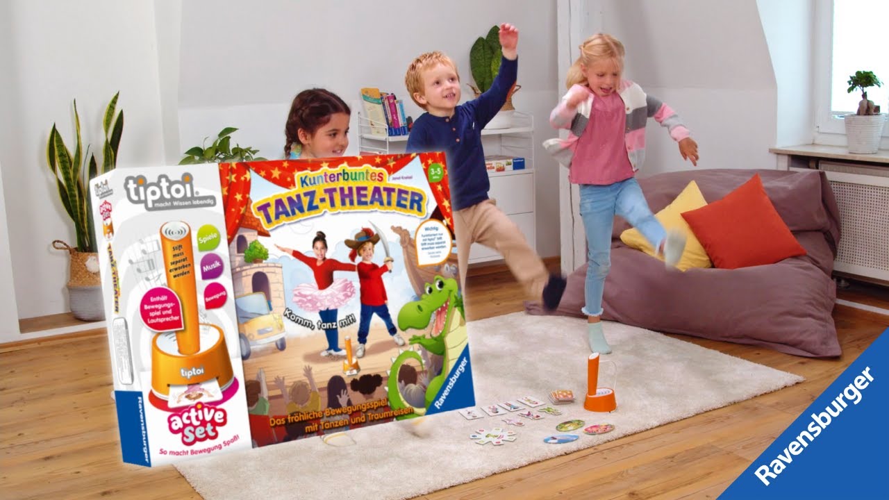 Ravensburger - tiptoi&reg; active Set Kunterbuntes Tanz-Theater