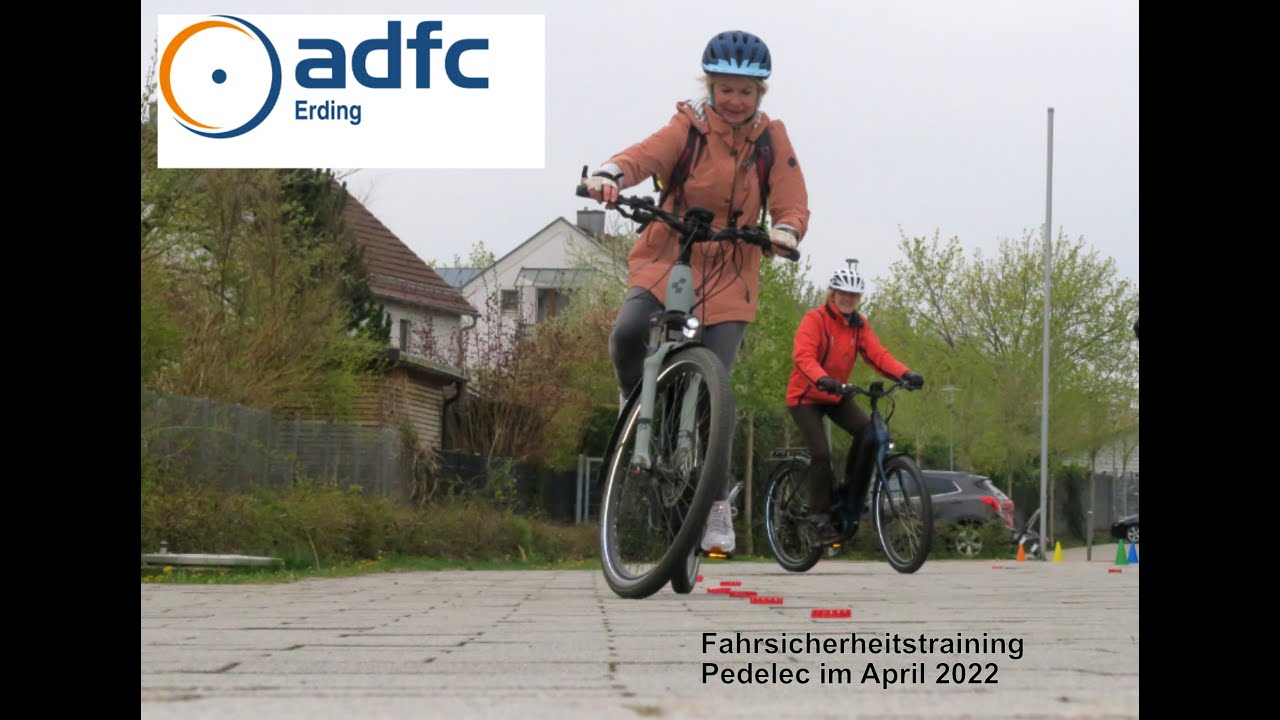 Fahrsicherheitstraining ADFC Erding April 2022