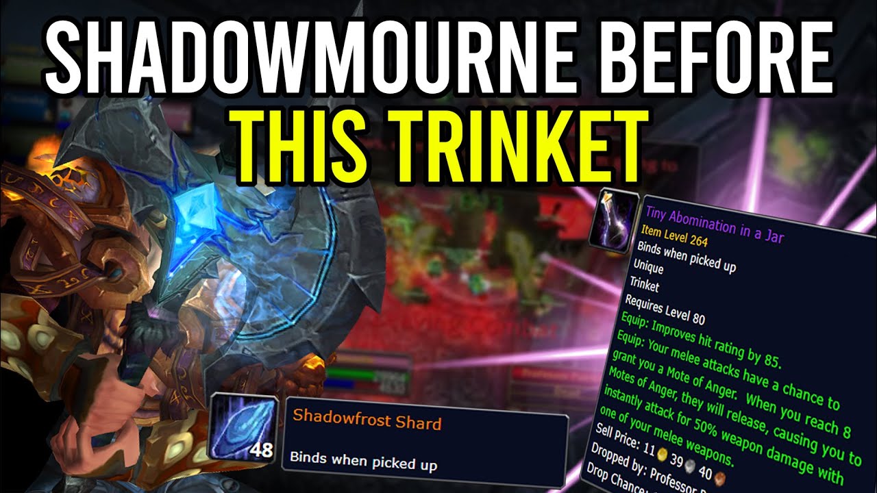 The UNLUCKIEST Shadowmourne Character I Have