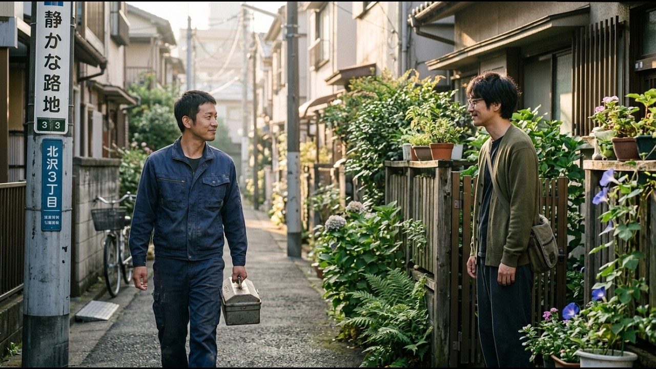 壊れた柵を直しに行った家で、住人と交わした会話が胸に残った一日