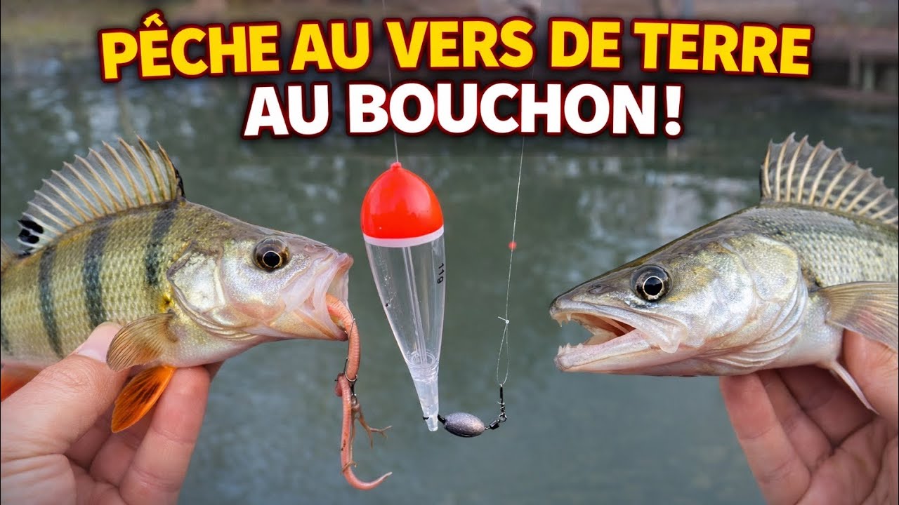 PECHE au VERS au BOUCHON - Des Belles SURPRISES au CANAL !!!