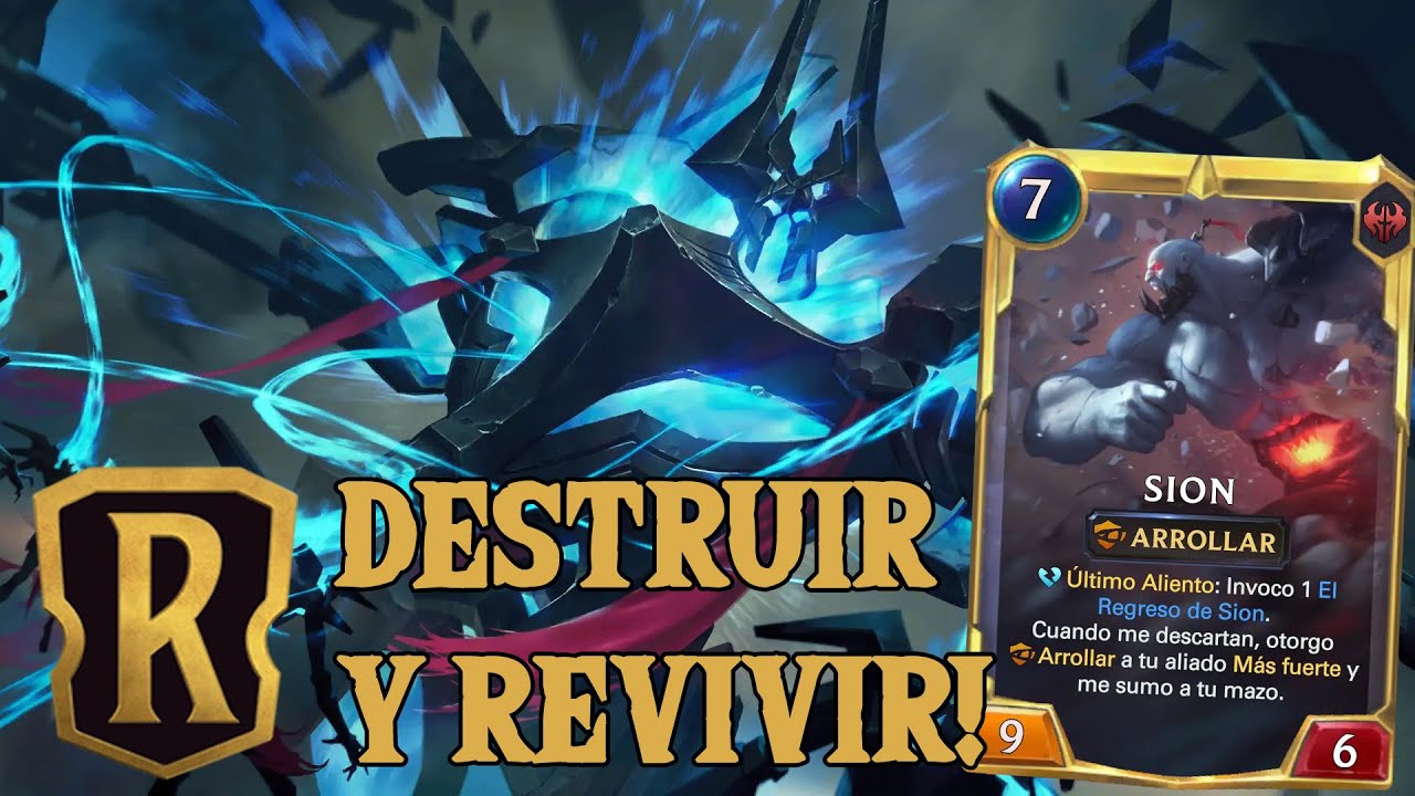 🪦 Mazo Mordekaiser & Sion | Estandar | Con Morde revivir es facilito | LoR