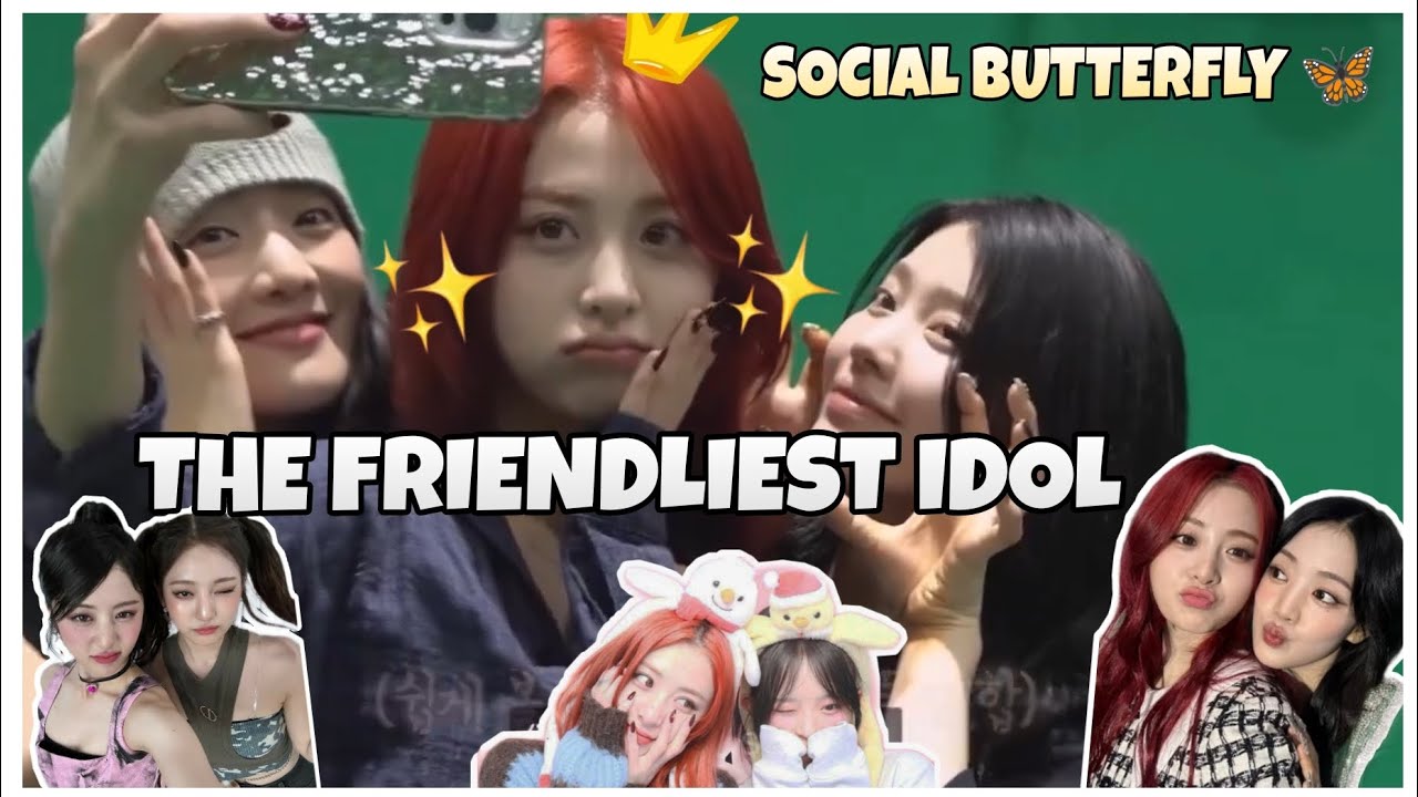 le sserafim's yunjin - the social butterfly of k-pop