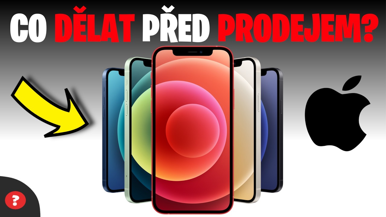 Co dělat před prodejem iPhonu? | Návod | iPhone