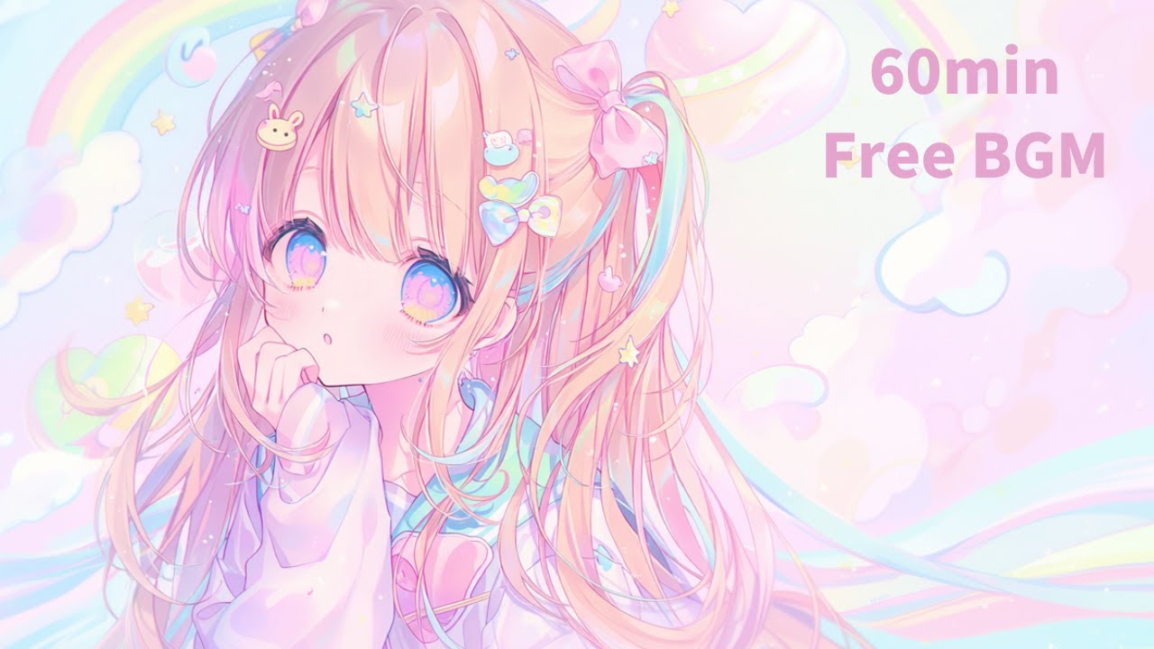 【フリーBGM】行くよー！ kawaii / chill【作業・勉強・配信】1時間耐久