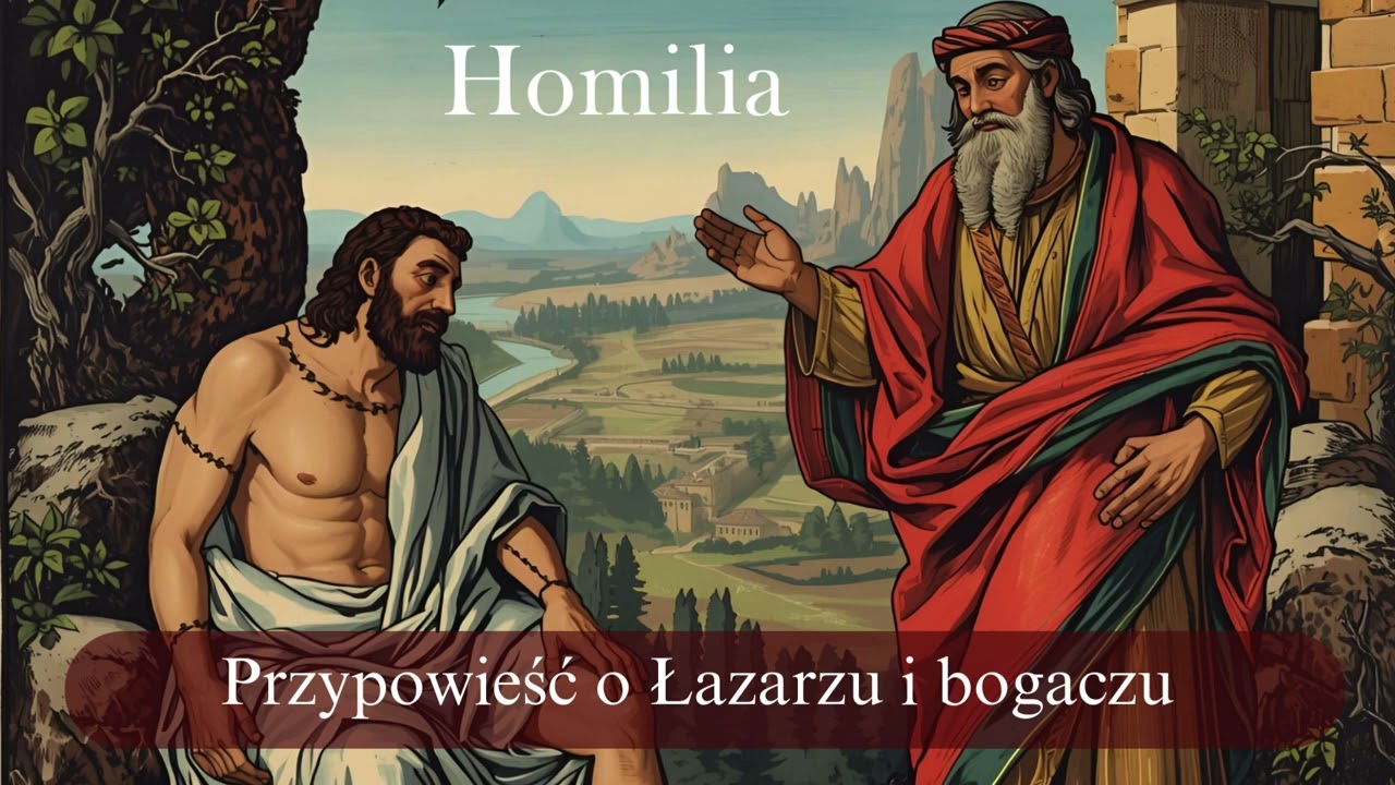Przypowieść o Łazarzu i bogaczu @codwaslowa 28.09.2025 (26 NZ C, Łk 16, 19-31)