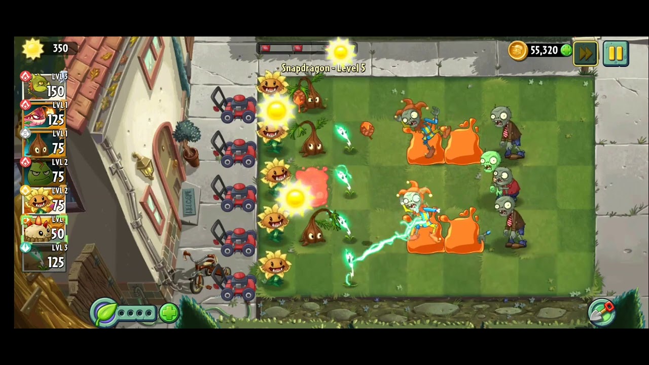 Pvz 2 new plant nursery snap dragon final level