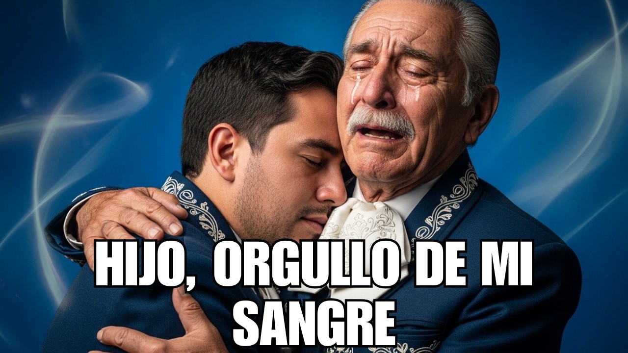 ORGULLO DE MI SANGRE - Un padre le canta a su hijo, y no puede contener las lágrimas 🎶