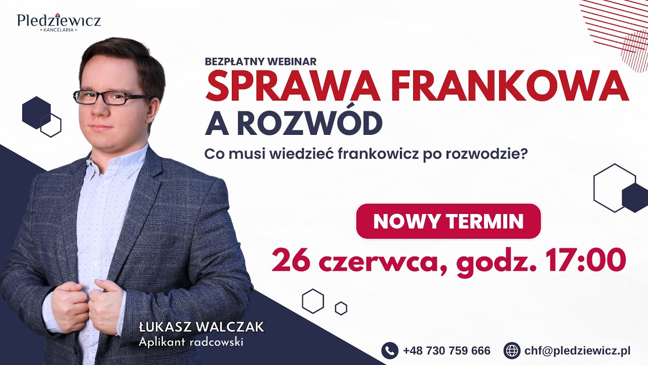 Sprawa frankowa a rozwód | Co musi wiedzieć frankowicz po rozwodzie?