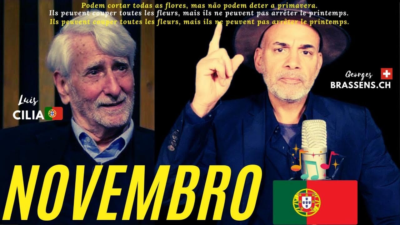 Novembro Luis Cilia Portugal Georges of brassens ch Lausanne Switzerland